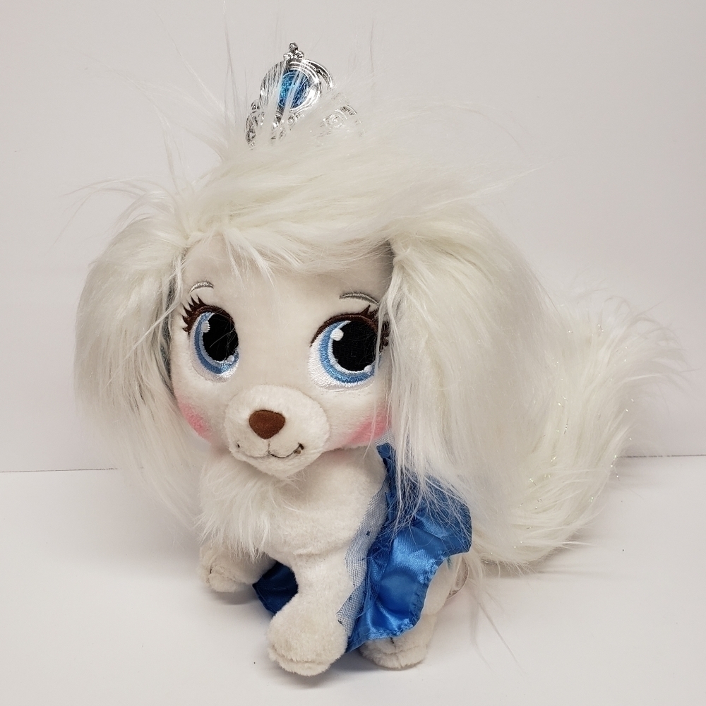 Disney 10" Palace Pets Pumpkin Cinderella Puppy Dog 2013 Stuffed Animal Plush